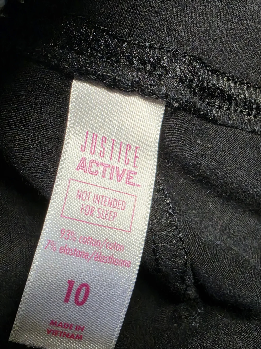 Justice Red Hoodie and Black 'DANCE' Leggings Set